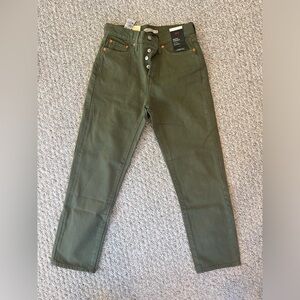 Levi’s Wedgie Straight Jeans Green